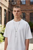 Roma - Via Tiburtina 529 - Collana Domar Rosario acciaio in Acciaio ROSARIO 001 - ROSARIO 001